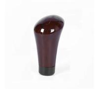 ELEKNZBZTG Pomello del Cambio Auto Pomello del Cambio in Fibra di Carbonio e Mogano per Auto, con Testa a Leva, Adatto per Toyota, per Nissan, per Mitsubishi, per Ford(Brown)