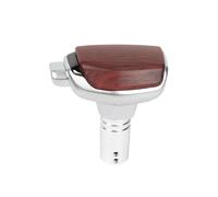 ELEKNZBZTG Pomello del Cambio Auto Pomello del Cambio in Pelle e Alluminio Testa del Automatico per la Maggior Parte delle Decorazioni per Le Leve del Cambio delle Auto Accessori SFN167(F)