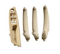 ELEKNZBZTG Sostituzione Maniglia Interna Portiera Per BMW X5/X6 E70/E71 2007-2013 4 pezzi/set maniglia porta conducente sinistra parti di interne(Rhd Beige 4pcs)