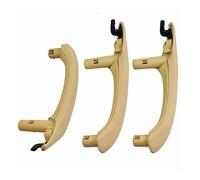 ELEKNZBZTG Sostituzione Maniglia Interna Portiera Set di coperture per maniglia interna della portiera Per BMW X3 X4 F25 F26 2010-2016 (Colore: Beige, Dimensioni: Lato sinistro)