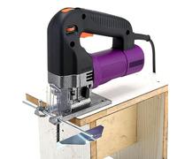 Elektrischer Rollschneider Mit 980 W, Variabler Geschwindigkeit Von 3000 U/min, 0-45° Neigbarer Tisch, Schnellwechselklingenklemme, Aluminiumgetriebe Zum Schneiden,A