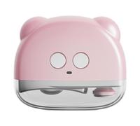 Elektrischer Zehennagelknipser, elektrischer Nagelschneider, 3 einstellbare Geschwindigkeiten Fingernagelknipser für Männer, 2-in-1-Sicherheits-Fingernagelschneider, wiederaufladbar mit