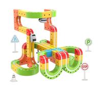 Elektrisches Eisenbahnset magnetisch motisiertes Zuggleis Lernspielzeug hochwertig vielseitig abwechslungsreich langlebig ideal Kinder Mädchen Kindergarten Vorschule Spielzimmer Klassenzimmer