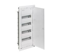 ELEKTRO-PLAST Scatola fusibili a incasso a 4 file, per 48 moduli, certificato VDE, plastica, 2004-00