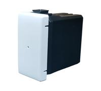 Elektronova Deviatore connesso Smart Zigbee/Tuya frutto modulo compatibile con supporti Vimar Plana Bianco