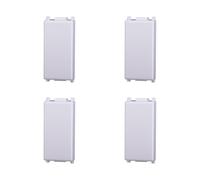 Elektronova Falso Polo Bianco compatibile Vimar Plana Confezione 8 Pezzi 0100