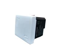 Elektronova Gateway zigbee smart Wifi frutto modulo ad incasso compatibile con supporti Vimar Plana bianco