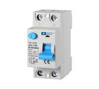 ELEKTRONOVA Interruttore Differenziale Puro 2P C25 25A 6kA 30mA - 2 Moduli DIN - 220V RCCB