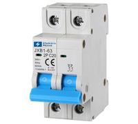 ELEKTRONOVA Interruttore Magnetotermico 2P C20 20A 6kA - 2 Moduli DIN - 220V