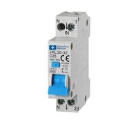 ELEKTRONOVA Interruttore Magnetotermico differenziale 1P+N 25A 4.5kA 30mA - 1 Moduli DIN - 220V