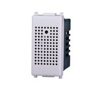 Elektronova Interruttore Sensore Acustico Rilevamento Bianco compatibile Vimar Plana 1701