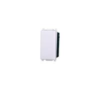 Elektronova Pulsante Unipolare 1P 10A Bianco compatibile Vimar Plana 1001