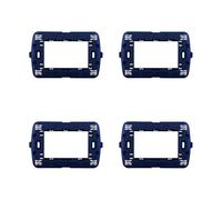 Elektronova, supporto 3 posti (503) compatibile con BTicino LivingLight, confezione da 4 pezzi