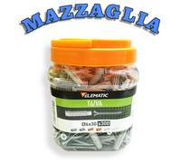 ELEMATIC BOX 300 TASSELLI T6/VA 6x30mm CON VITE cod. 565770