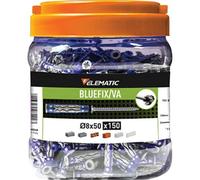 ELEMATIC CONFEZIONE TASSELLI PER TUTTI I MATERIALI 8X50 BLUEFIX/VA 150PZ