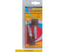 Elematic Tasselli Enp / Fp9 Nero Pezzi 2 Confezioni 8 565992