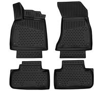 Element 3D Set di tappetini in Gomma 3D Adatti per Audi Q5, 2017->, 100% su Misura, tappetini in Gomma Auto, tappetini in Gomma per Auto