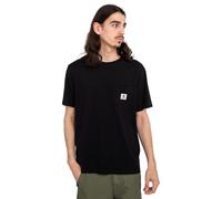 Element Basic Pkt Lbl Short Sleeve T-shirt Nero M Uomo