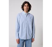 Element - Button Down Regular Poplin Blu - Abbigliamento S Blu