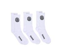Calzini Crew Element Icon 3 Pezzi - Bianco Ottico