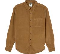 Element - Camicia in velluto a coste - Button Down Regular Corduroy Shirt Sepia per Uomo in Cotone - Taglia L - Marrone
