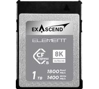 Element, CFexpress Type B, 1400 MB/s, velocità di scrittura, 1800 MB/s in lettura, per video RAW 4K per DSLR e videocamere di livello professionale, scrittura sostenuta 1200 MB/s (video 8K, 1 TB)