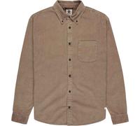 Element - Chemise en velours côtelé - Button Down Regular Corduroy Blue Caribou per Uomo in Cotone - Taglia M - Marrone