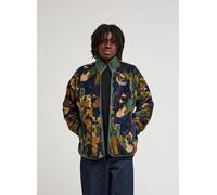 Element - Maglione in sherpa con cerniera - Classic Sherpa Jacket Bark Camo per Uomo in Poliestere Riciclato - Taglia L - Kaki