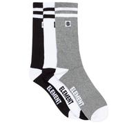 Element - Clearsight Socks 3-Pack - Calze casual EU 40-46 grigio