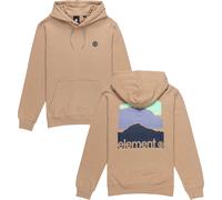 Element - Felpa con cappuccio - 3 Horizons Hoodie Aluminum per Uomo - Taglia M - Beige