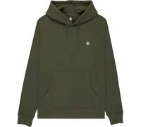 Element - Felpa con cappuccio da uomo - Icon Embroidery Hooded Sweatshirt Forest Night per Uomo in Cotone - Taglia L - Kaki Kaki L