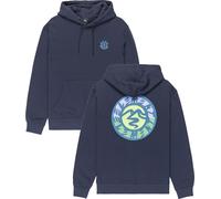 Element - Felpa con cappuccio da uomo - Path Ahead Hooded Sweatshirt Eclipse Navy per Uomo in Cotone - Taglia M - Blu navy