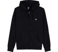 Element - Felpa con cappuccio e cerniera - Icon Embroidery Zipped Sweatshirt Flint Black per Uomo - Taglia S - Nero
