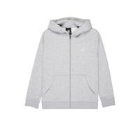 Element Felpa con Cappuccio e Zip Icon Embroidery ZH Y Bambino Grigio