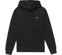 Element - Felpa con cappuccio - Icon Embroidery Hooded Sweatshirt Flint Black per Uomo in Cotone - Taglia XL - Nero