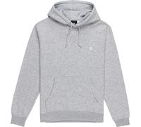 Element - Felpa con cappuccio - Icon Embroidery Hooded Sweatshirt Mid Grey Heather per Uomo in Cotone - Taglia M - Grigio
