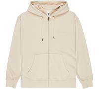 Element - Felpa con cappuccio - Lowcase Pigment Zipped Sweatshirt Oat Milk per Uomo in Cotone - Taglia L - Beige