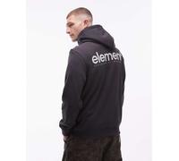 Felpa con cappuccio Element Lowcase nero - M