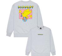 Element - Felpa con cappuccio - World Peace Crew Mid Grey Heather per Uomo in Cotone - Taglia M - Grigio