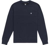 Element - Felpa con collo rotondo - Icon Embroidery Crew Eclipse Navy per Uomo - Taglia L - Blu navy