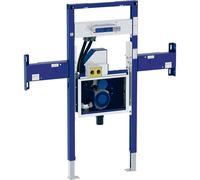 Elemento Duofix di Geberit per lavabo Geberit ONE e rubinetto a parete Geberit ONE, altezza parziale, con sifone rotante a scomparsa, con guaina a scomparsa, Versione: larghezza 95 cm - 111.092.00.1