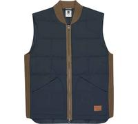 Element - Giacca senza maniche in materiale riciclato - Union Quilted Vest Magical Forest per Uomo in Poliestere Riciclato - Taglia M - Blu navy