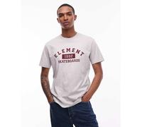 Element - Home Team - T-shirt grigio medio con logo stile college L