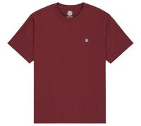Element Top a Maglia Manica Corta Icon Embroidery SS Uomo Rosso M