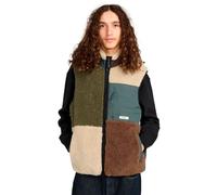 Element - Pile sherpa senza maniche - Lake Sherpa Vest Multicolor per Uomo in Poliestere Riciclato - Taglia L - Beige
