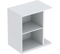 Geberit iCon elemento laterale con contenitore a parete, 37x40x24,5 cm, 502324, Colorazione: laccato bianco opaco - 502.324.01.3