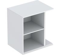 Geberit iCon elemento laterale con contenitore a parete, 37x40x27,3 cm, 502325, Colorazione: laccato bianco opaco - 502.325.01.3