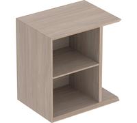 Geberit iCon elemento laterale con contenitore a parete, 37x40x27,3 cm, 502325, Colorazione: Struttura in legno di quercia / melamina - 502.325.JH.1