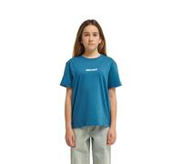 Element LOWCASE BP SS Y - Maglietta a Manica Corta da Ragazzo, 8-16 Anni, Colore: Blu
