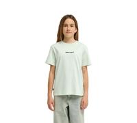 Element LOWCASE BP SS Y - Maglietta a Manica Corta da Ragazzo, 8-16 Anni, Colore: Verde